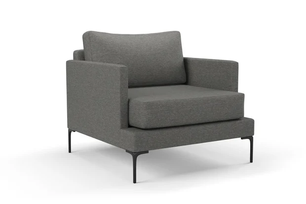 Photo of the fabric Coupole Granite swatch by Mokum. Use for Upholstery, Accessory. Style of Plain, Texture