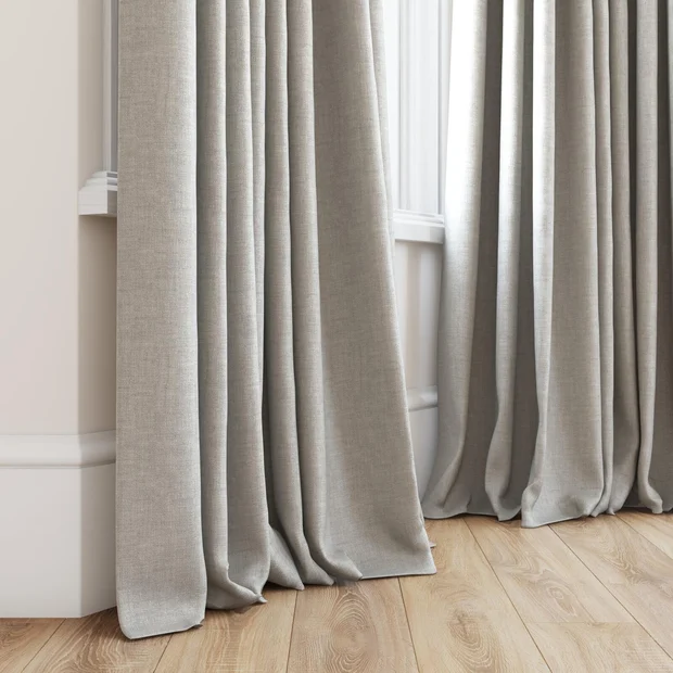 Photo of the fabric Element Mineral swatch by James Dunlop. Use for Curtains. Style of Plain, Texture