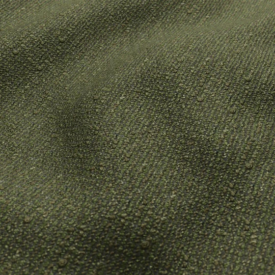 Photo of the fabric Indiana Pesto swatch by Zepel FibreGuard. Use for Upholstery, Accessory. Style of Plain, Texture