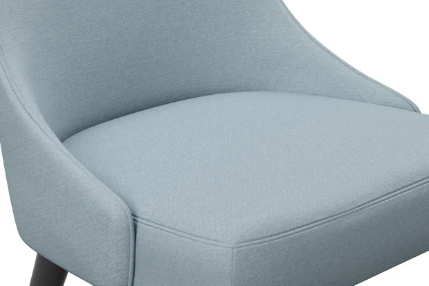 Photo of the fabric Urban Aqua swatch by James Dunlop. Use for Curtains, Upholstery, Accessory. Style of Plain, Texture