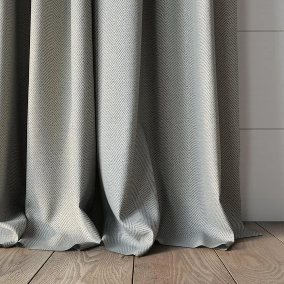 Photo of the fabric Trailblazer Aluminium swatch by James Dunlop FibreGuard. Use for Curtains, Upholstery, Accessory, Top of Bed. Style of Texture, Traditional