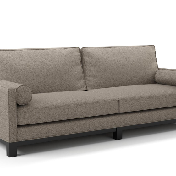 Photo of the fabric Omni Plaza swatch by James Dunlop FibreGuard. Use for Upholstery, Accessory, Top of Bed. Style of Plain, Texture