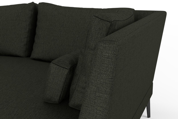 Photo of the fabric Pandanus Moss swatch by Mokum. Use for Upholstery. Style of Plain, Taffeta