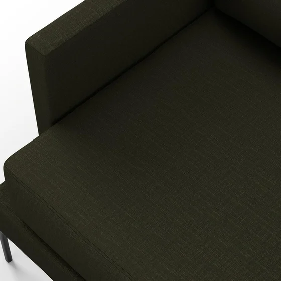 Photo of the fabric Allium Martini swatch by Mokum. Use for Upholstery, Accessory. Style of Plain, Texture