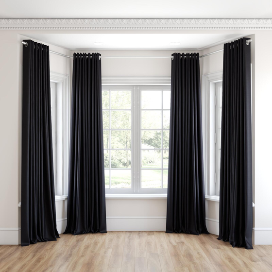 Photo of the fabric Luxe Limo swatch by James Dunlop Essentials. Use for Curtains, Accessory, Top of Bed. Style of Plain, Texture