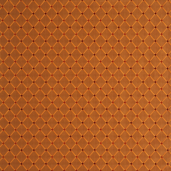 Photo of the fabric Siminyak Copper swatch by Zepel. Use for Curtains, Upholstery Light Duty, Accessory, Top of Bed. Style of Geometric, Jacquard