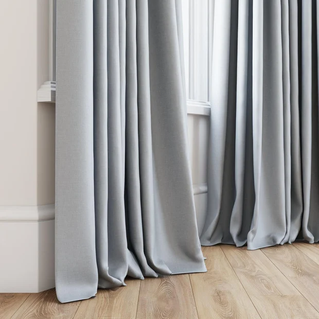 Photo of the fabric Urban Zinc swatch by James Dunlop. Use for Curtains, Upholstery, Accessory. Style of Plain, Texture