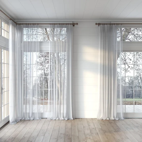 Photo of the fabric Seaview Stone swatch by James Dunlop. Use for Sheer Curtains. Style of Plain, Sheer