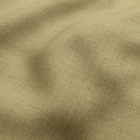 Photo of the fabric Frisco Moss swatch by James Dunlop Essentials. Use for Curtains, Upholstery, Accessory, Top of Bed. Style of Plain, Texture