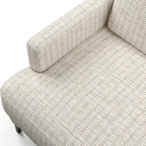 Photo of the fabric Raku Oyster swatch by Mokum. Use for Upholstery, Accessory. Style of Plain, Texture
