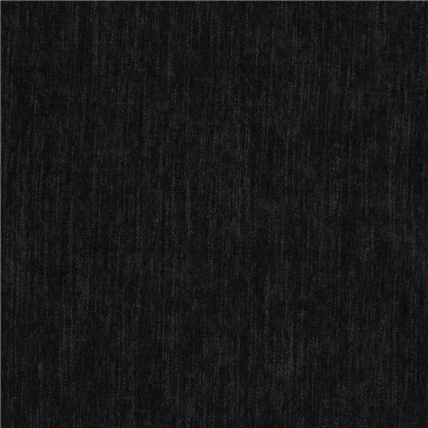 Photo of the fabric Hut Raven swatch by Zepel. Use for Curtains, Upholstery, Accessory, Top of Bed. Style of Chenille, Plain