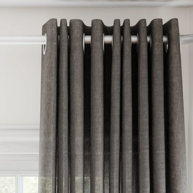Photo of the fabric Balance Shadow swatch by James Dunlop. Use for Curtains, Accessory. Style of Plain, Texture