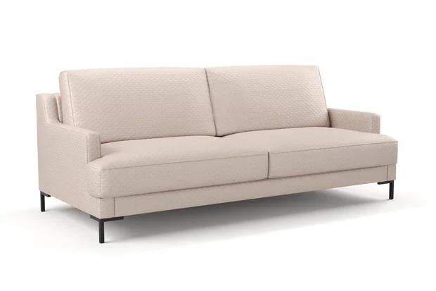 Photo of the fabric Topiary Blush swatch by Mokum. Use for Upholstery, Accessory. Style of Geometric