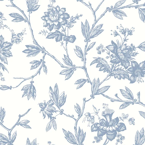 Photo of the fabric Rosa Wallpaper 8796 8796 67 26 swatch by Casadeco. Use for Wall Covering