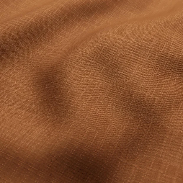 Photo of the fabric Allium Russett swatch by Mokum. Use for Upholstery, Accessory. Style of Plain, Texture