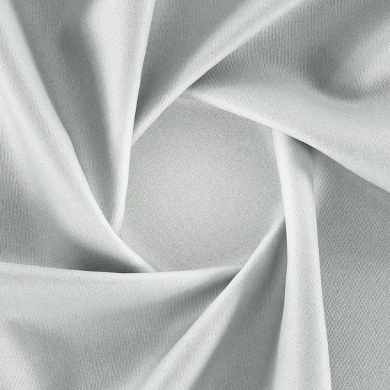 Photo of the fabric Antares Steel swatch by Zepel. Use for Curtains, Accessory, Top of Bed. Style of Dim Out, Plain