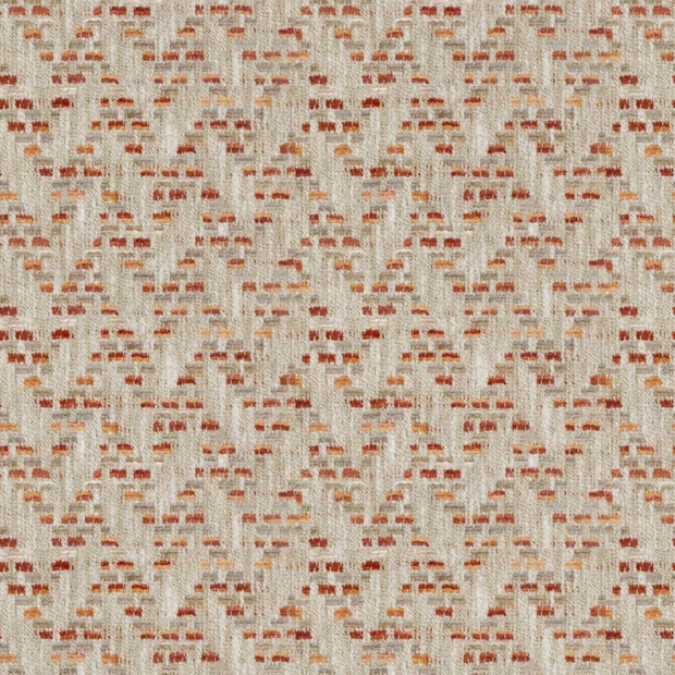 Photo of the fabric Belair Canyon swatch by Zepel FibreGuard. Use for Upholstery, Accessory, Top of Bed. Style of Geometric, Jacquard