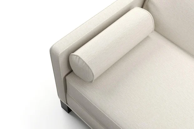 Photo of the fabric Newport Oatmeal swatch by James Dunlop. Use for Upholstery, Accessory. Style of Plain