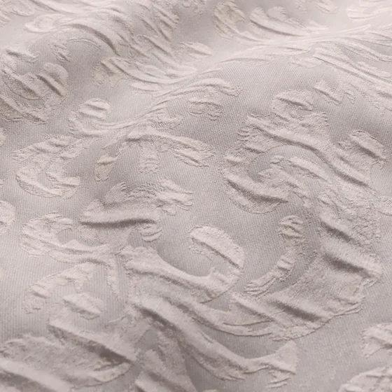 Photo of the fabric Juleste Parma swatch by FR-One. Use for Curtains, Accessory. Style of Jacquard, Traditional