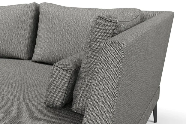 Photo of the fabric Reef Terrazzo swatch by Mokum. Use for Upholstery, Accessory. Style of Plain, Texture