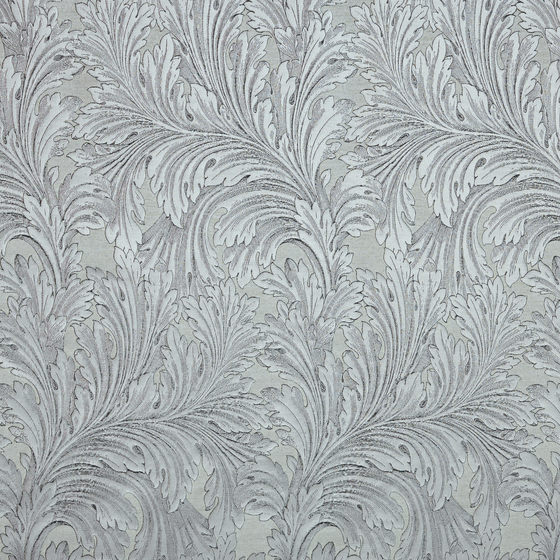 Photo of the fabric William 14694 404 swatch by Fischbacher 1819. Use for Curtains. Style of Floral And Botannical
