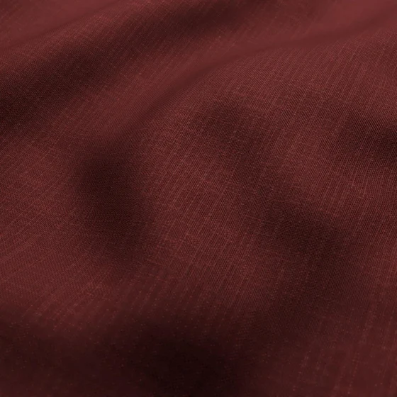 Photo of the fabric Allium Bordeaux swatch by Mokum. Use for Upholstery, Accessory. Style of Plain, Texture