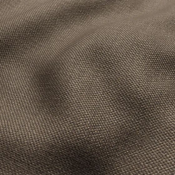 Photo of the fabric Rocco Mushroom swatch by Zepel FibreGuard. Use for Upholstery, Accessory. Style of Plain, Texture