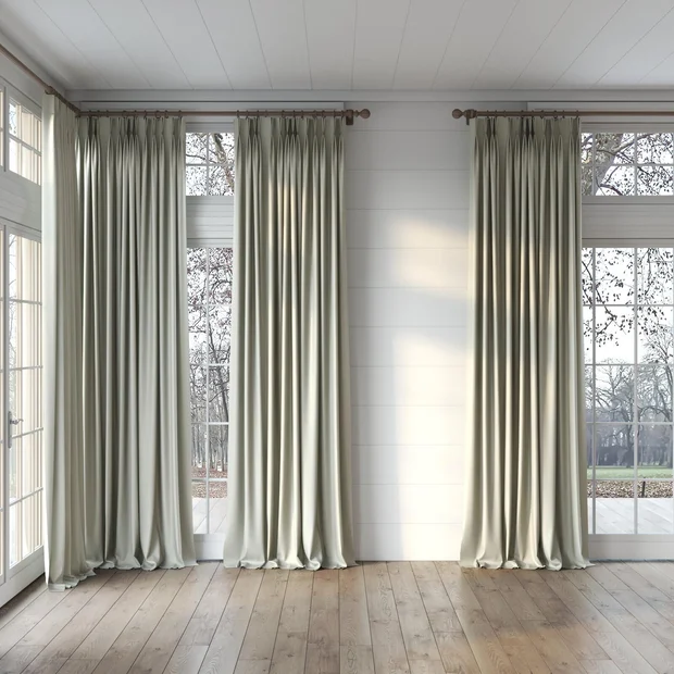 Photo of the fabric Matrix FR Twill swatch by James Dunlop Essentials. Use for Curtains. Style of Dim Out, Plain