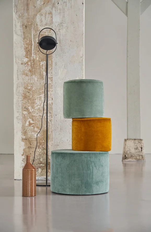 Photo of the fabric Oscar 4848 4848 1505 in situ by Casamance. Use for Upholstery, Accessory. Style of Plain