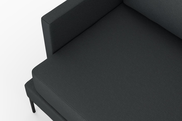 Photo of the fabric Epitome Mineral swatch by Mokum. Use for Upholstery, Accessory. Style of Plain, Taffeta