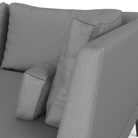 Photo of the fabric Epitome Smoke swatch by Mokum. Use for Upholstery, Accessory. Style of Plain, Taffeta