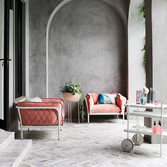 South Beach colour Flamingo by Mokum | Melbourne interior by Bree Leech