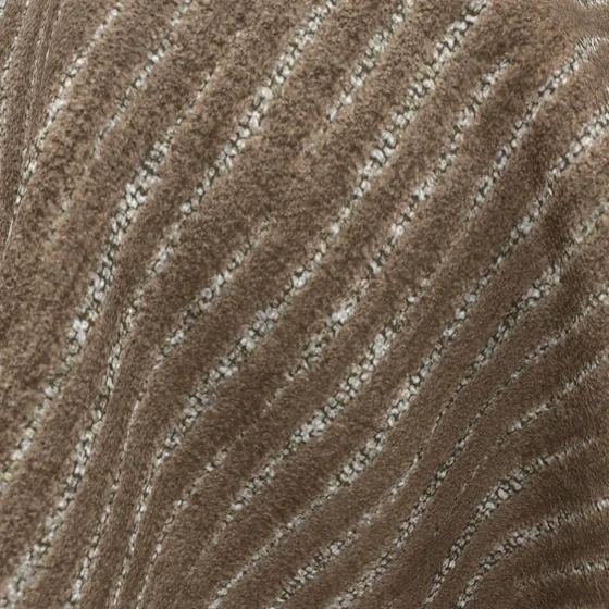 Photo of the fabric Mardi Gras Funghi swatch by Zepel. Use for Upholstery, Accessory, Top of Bed. Style of Abstract, Velvet