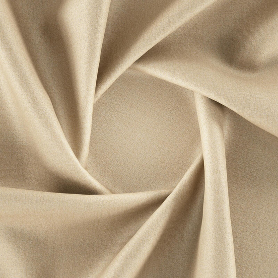 Photo of the fabric Dreams Sauterne swatch by Zepel. Use for Curtains, Accessory, Top of Bed. Style of Dim Out, Plain