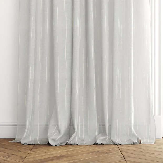 Photo of the fabric Tidal Dew swatch by James Dunlop. Use for Sheer Curtains. Style of Plain, Sheer
