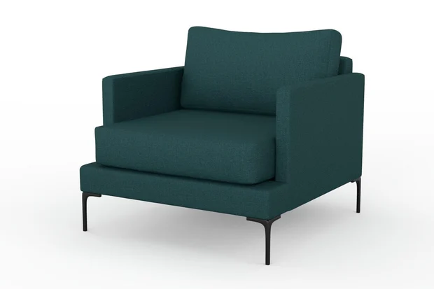 Photo of the fabric Pahi Lagoon swatch by Mokum. Use for Upholstery, Accessory. Style of Plain, Taffeta