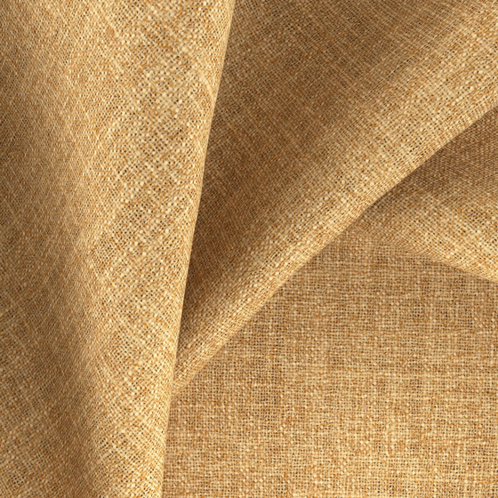 Photo of the fabric Motion Gold swatch by Zepel. Use for Curtains. Style of Plain, Texture