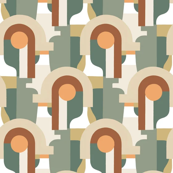 Photo of the fabric Pop Panel L 8846 8846 72 04 swatch by Casadeco. Use for Wall Covering, Wall Panel/Mural. Style of Abstract