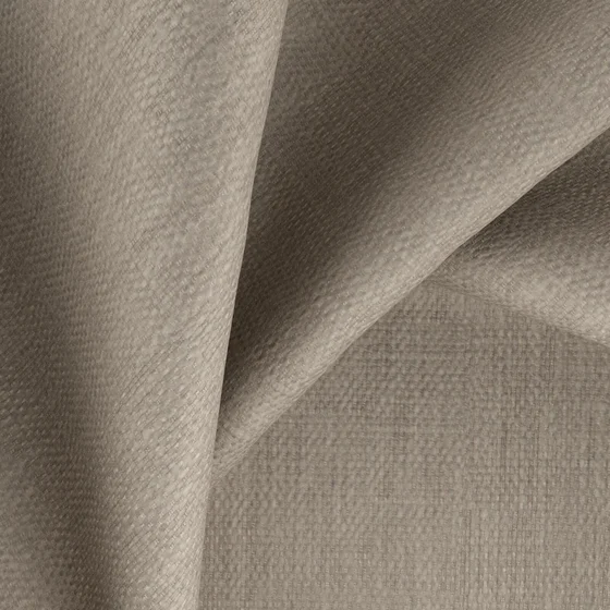 Photo of the fabric Cordoba Earth swatch by Zepel FibreGuard. Use for Curtains, Upholstery, Accessory, Top of Bed. Style of Plain, Texture