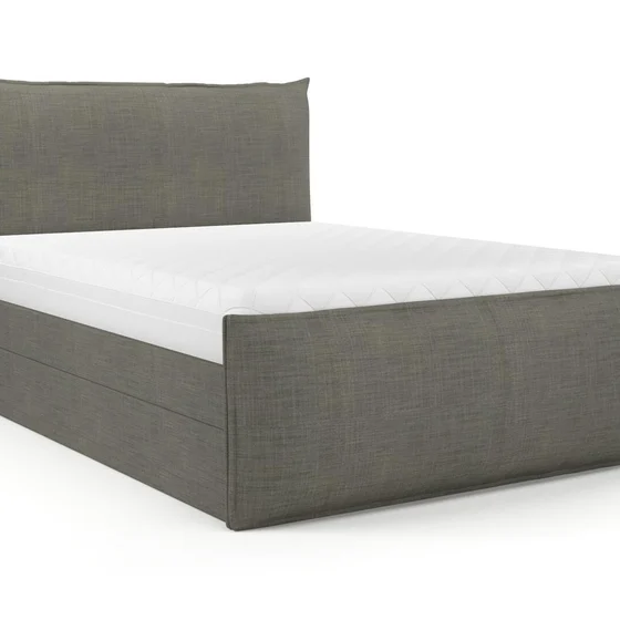 Photo of the fabric Ficus Gunmetal 884 swatch by Mokum. Use for Upholstery, Accessory. Style of Plain, Texture