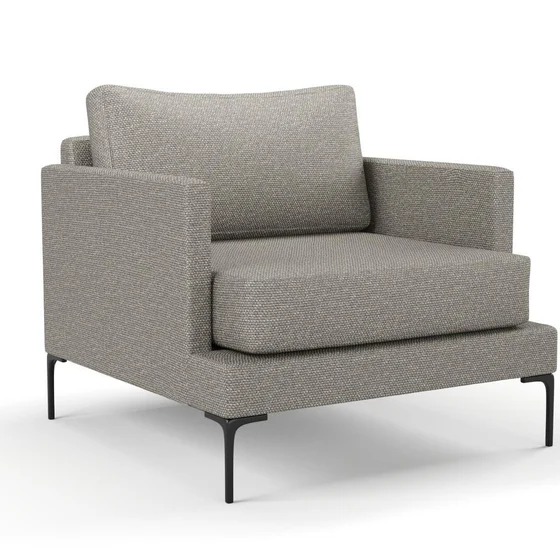 Photo of the fabric Ostuni Driftwood swatch by Mokum. Use for Upholstery, Accessory. Style of Plain, Texture