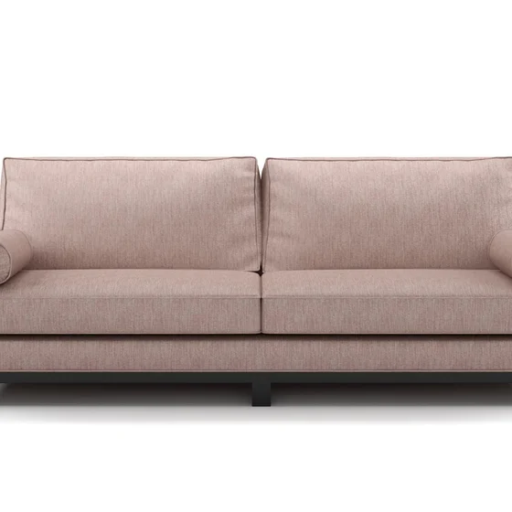 Photo of the fabric Trezor Boudoir swatch by James Dunlop FibreGuard. Use for Curtains, Upholstery, Accessory. Style of Chenille, Plain