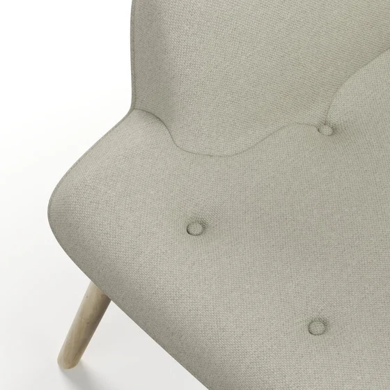 Photo of the fabric Aviator Eucalyptus swatch by James Dunlop FibreGuard. Use for Upholstery, Accessory, Top of Bed. Style of Chenille, Plain