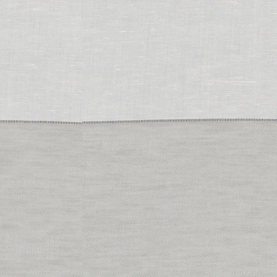 Photo of the fabric Long Beach Oyster swatch by James Dunlop. Use for Sheer Curtains. Style of Sheer, Stripe