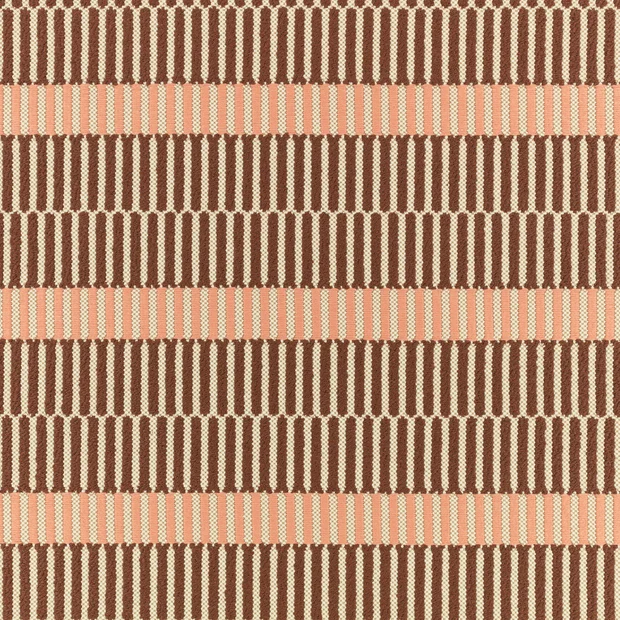 Photo of the fabric Vida Outdoor 9186 03 swatch by Black Edition. Use for Upholstery, Accessory. Style of Jacquard, Stripe
