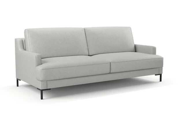 Photo of the fabric Prato Fog swatch by Mokum. Use for Upholstery, Accessory. Style of Plain, Texture