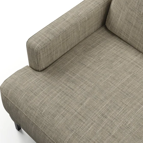 Photo of the fabric Ficus Pepper 851 swatch by Mokum. Use for Upholstery, Accessory. Style of Plain, Texture