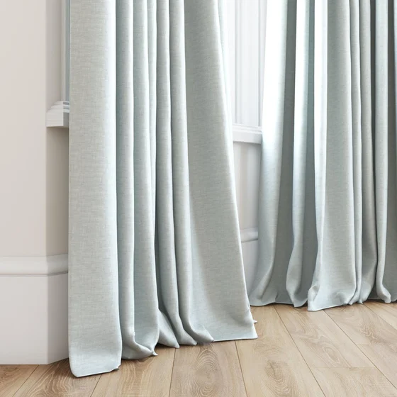 Photo of the fabric Kyoto Duckegg swatch by James Dunlop. Use for Curtains. Style of Plain, Texture
