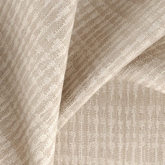 Photo of the fabric Mikko Linen swatch by Zepel. Use for Upholstery, Accessory. Style of Stripe, Texture
