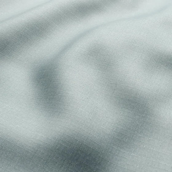 Photo of the fabric Stallion 2 Blackout Mineral swatch by James Dunlop Essentials. Use for Curtains. Style of Plain, Texture